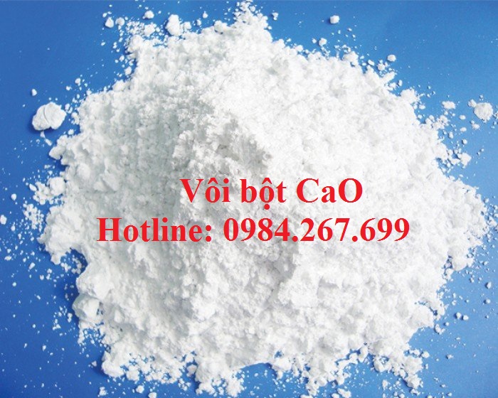 Combo Vôi bột CaO xử lý nước gói 3kg
