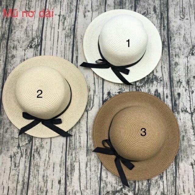 Combo sỉ 10 mũ cói vành nhỏ, vành rộng