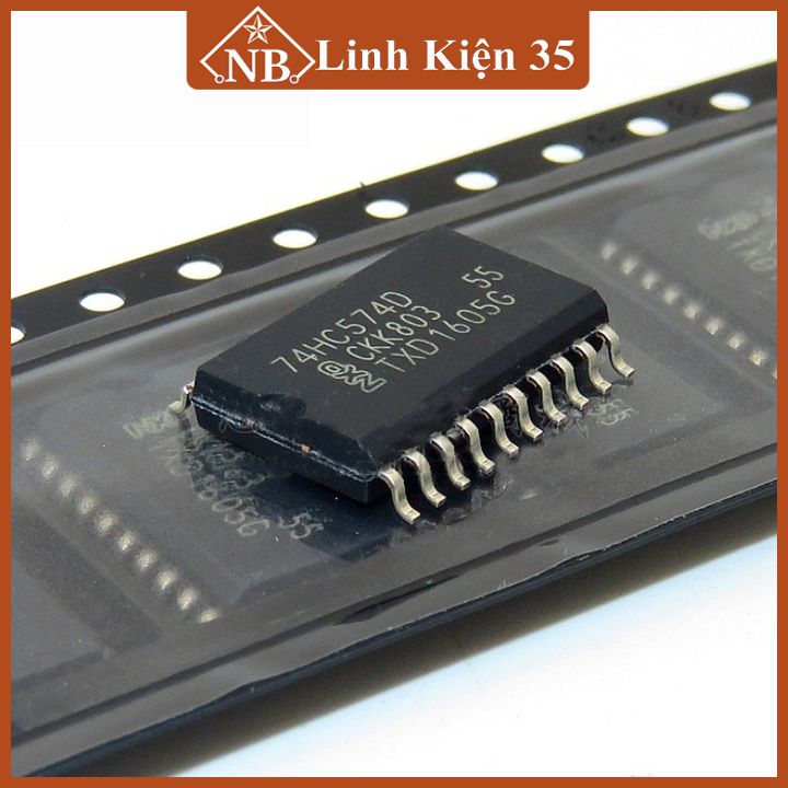 Ic chức năng 74HC574 DIP20/SOP20 Octal D-type F/F Edge-Trigg. Tri-State