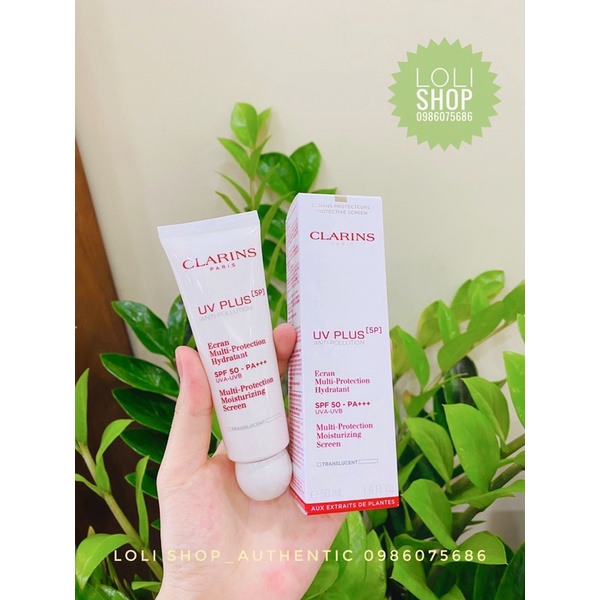 Kem Chống Nắng Clarins Rose/Translucent/Lavender 3ML 50ML