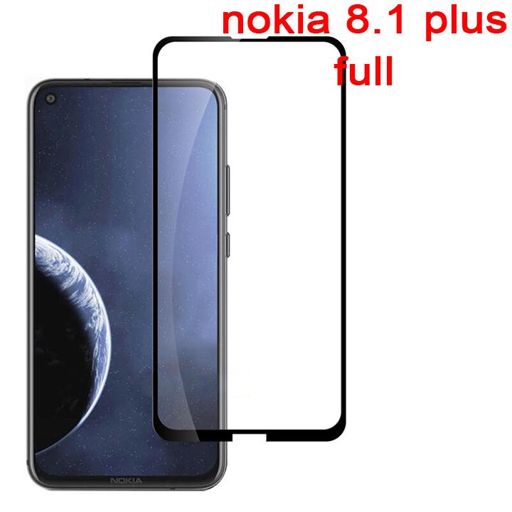 Miếng dán màn hình cường lực FULL màn hình NOKIA 8.1 PLUS