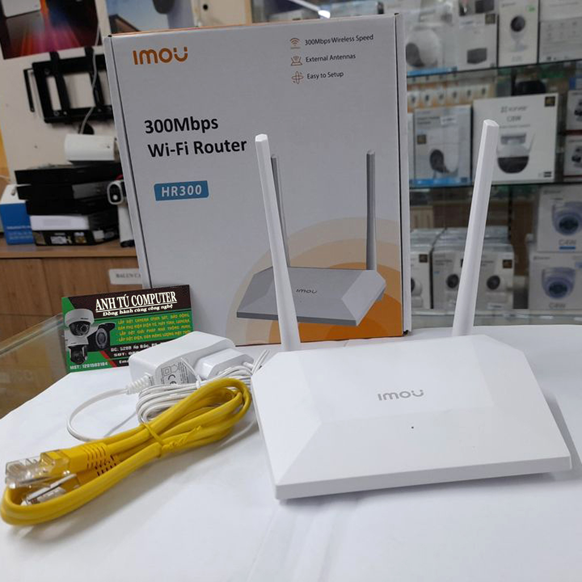 Thiết bị phát Wi-Fi 300Mbps IMOU HR300