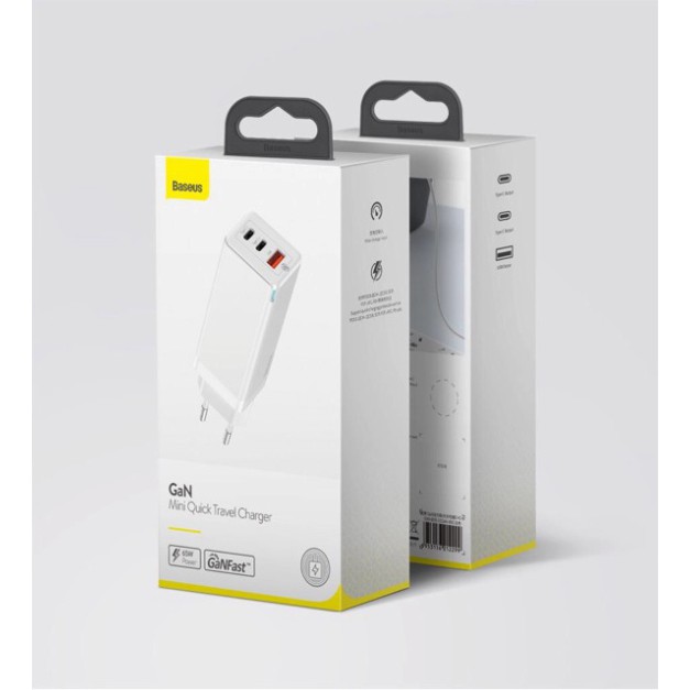 Củ sạc nhanh Baseus GAN 65w