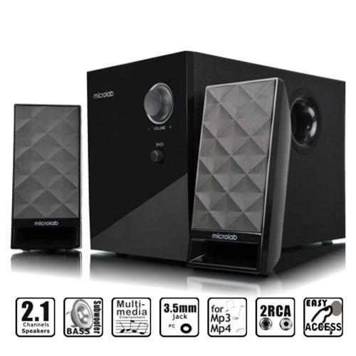 Loa máy tính Microlab M300BT 2.1 (USB, thẻ nhớ, FM, Bluetooth)