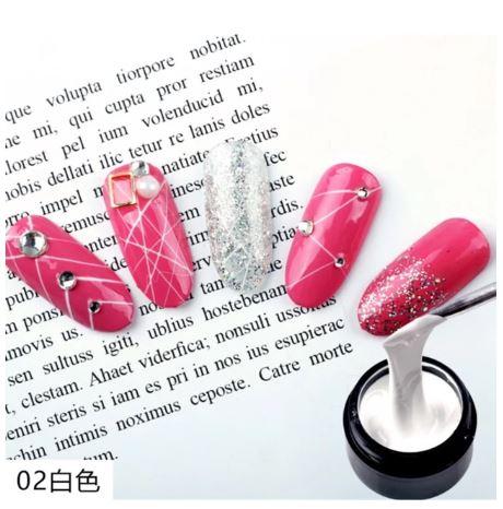 Sơn móng gel kiểu mạng nhện trang trí móng đủ màu [có video hướng dẫn]