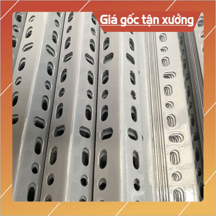 Cây sắt V lỗ ( V3 ) lắp kệ đa năng - Cây dài từ 10cm đến 1m