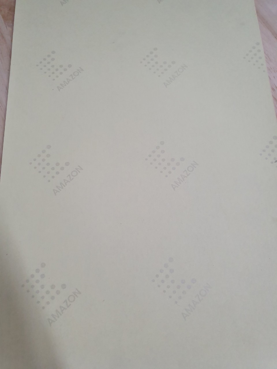 Decal giấy kraft Amazon 50 tờ A4