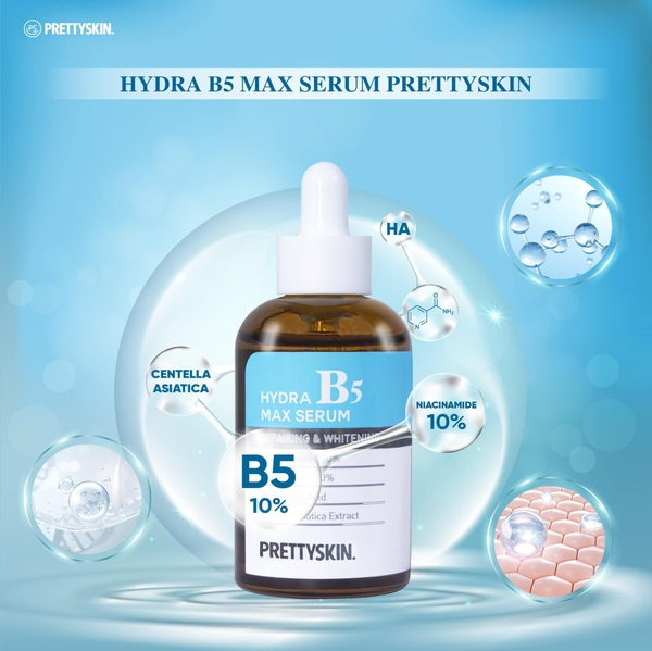 Tinh Chất Phục Hồi Da Prettyskin Hydra Max Serum B5 (50ml)