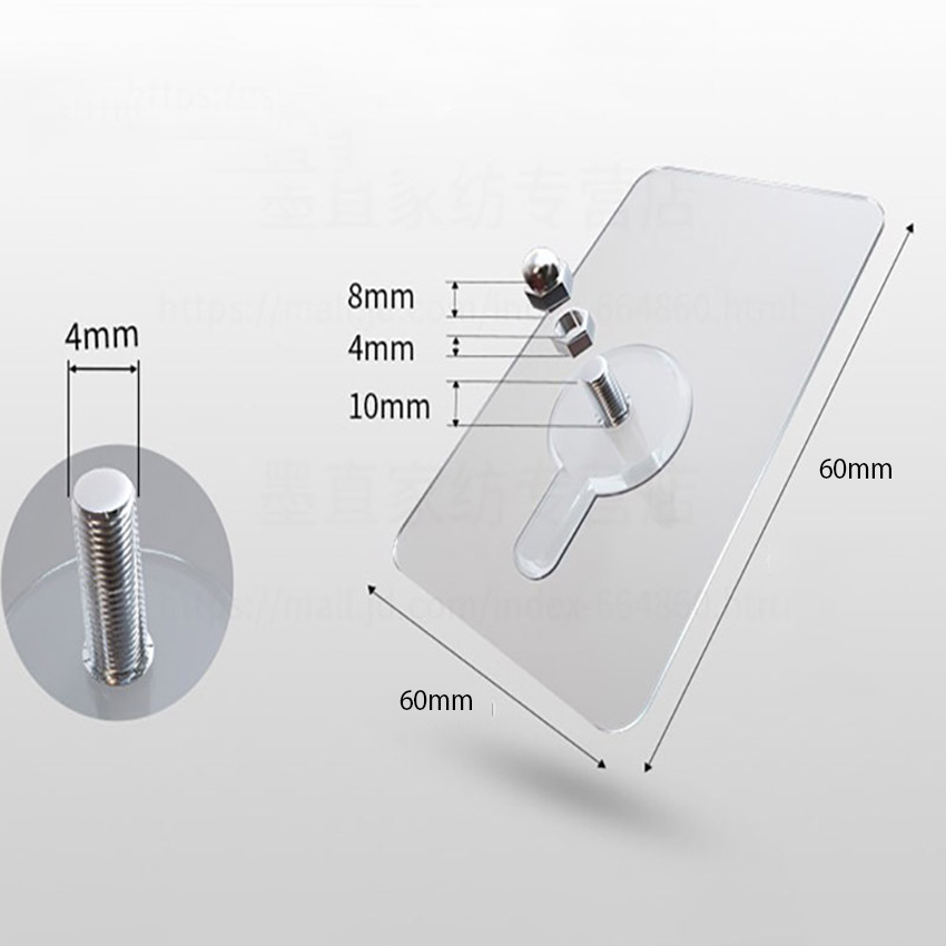 Miếng dán treo tường gắn giá treo tường, treo đồ