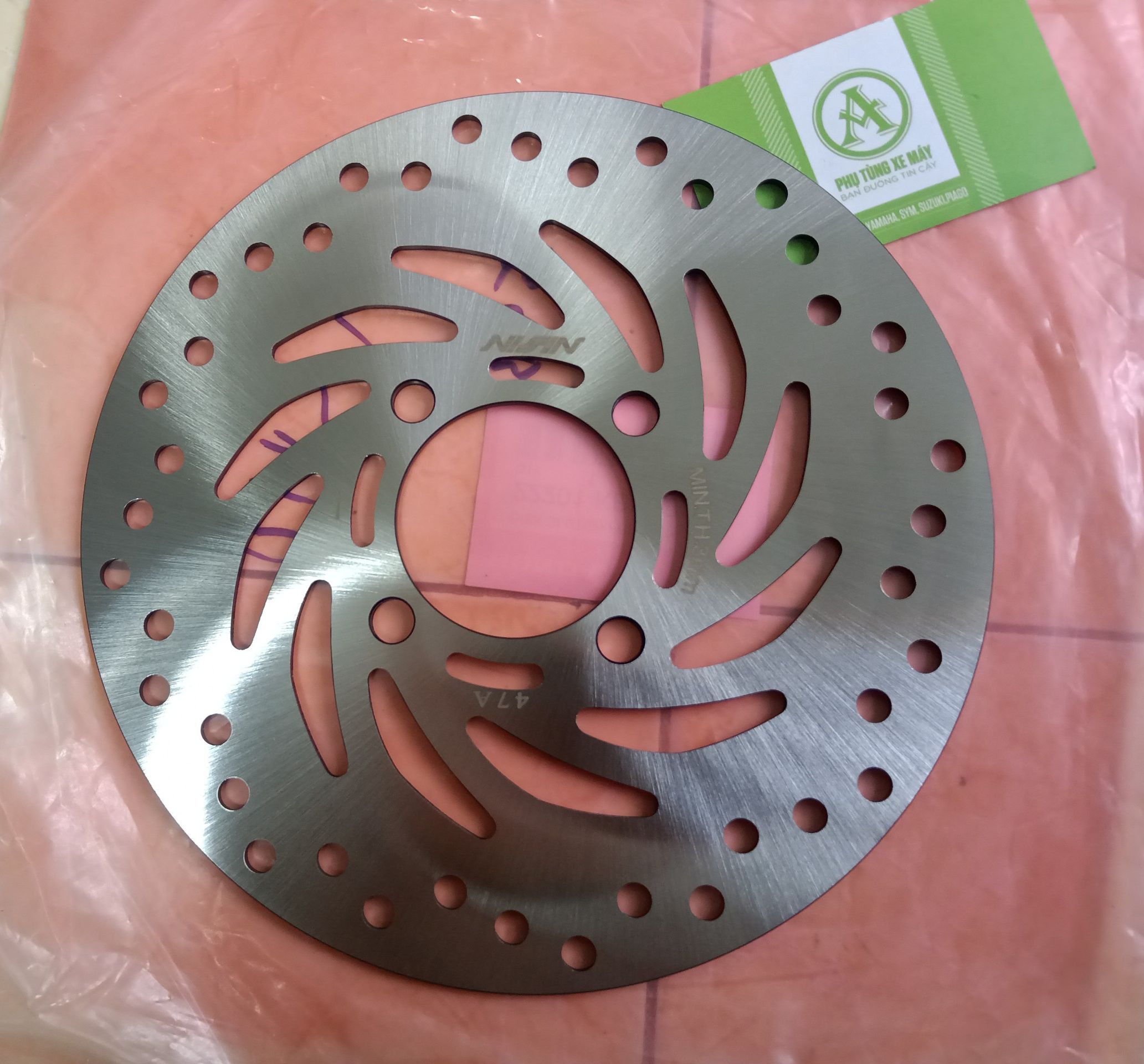 Đĩa phanh dầu trước WAVE RSX , BLADE SỐ ,WAVE S110