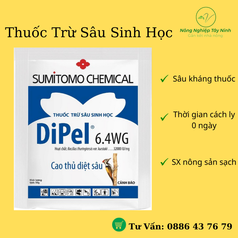 Giải Pháp Sinh Học - DiPel - Khắc Tinh Sâu Kháng Thuốc