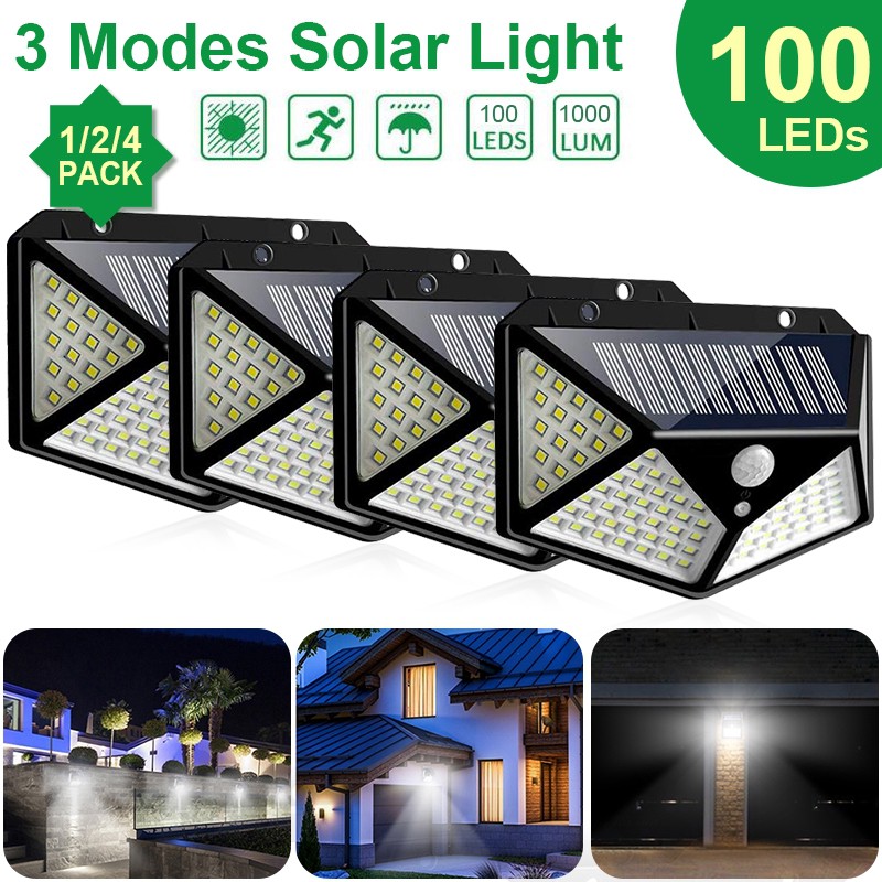 đèn năng lượng mặt trời 100 led - siêu sáng  ( mua càng nhiều giá càng rẻ )