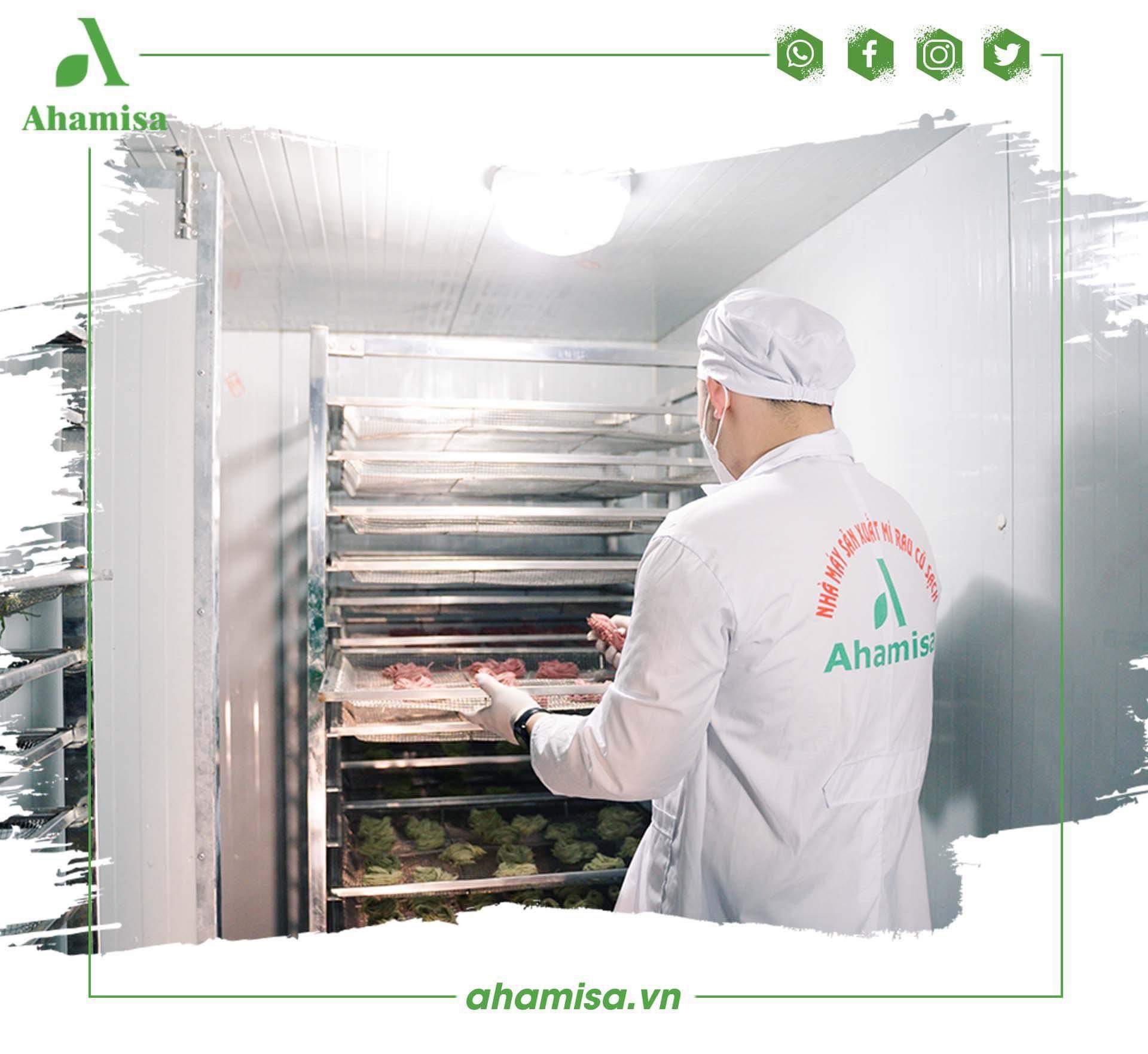 [Có sẵn] Mì Rau Củ Sạch Củ Dền 240g Ahamisa