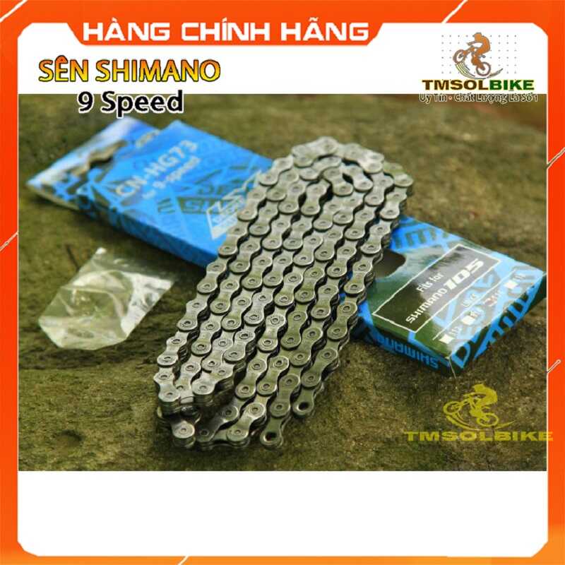 Sên xe đạp 7 /8 /9 Tốc Độ Shimano CN-HG73 9 Speed