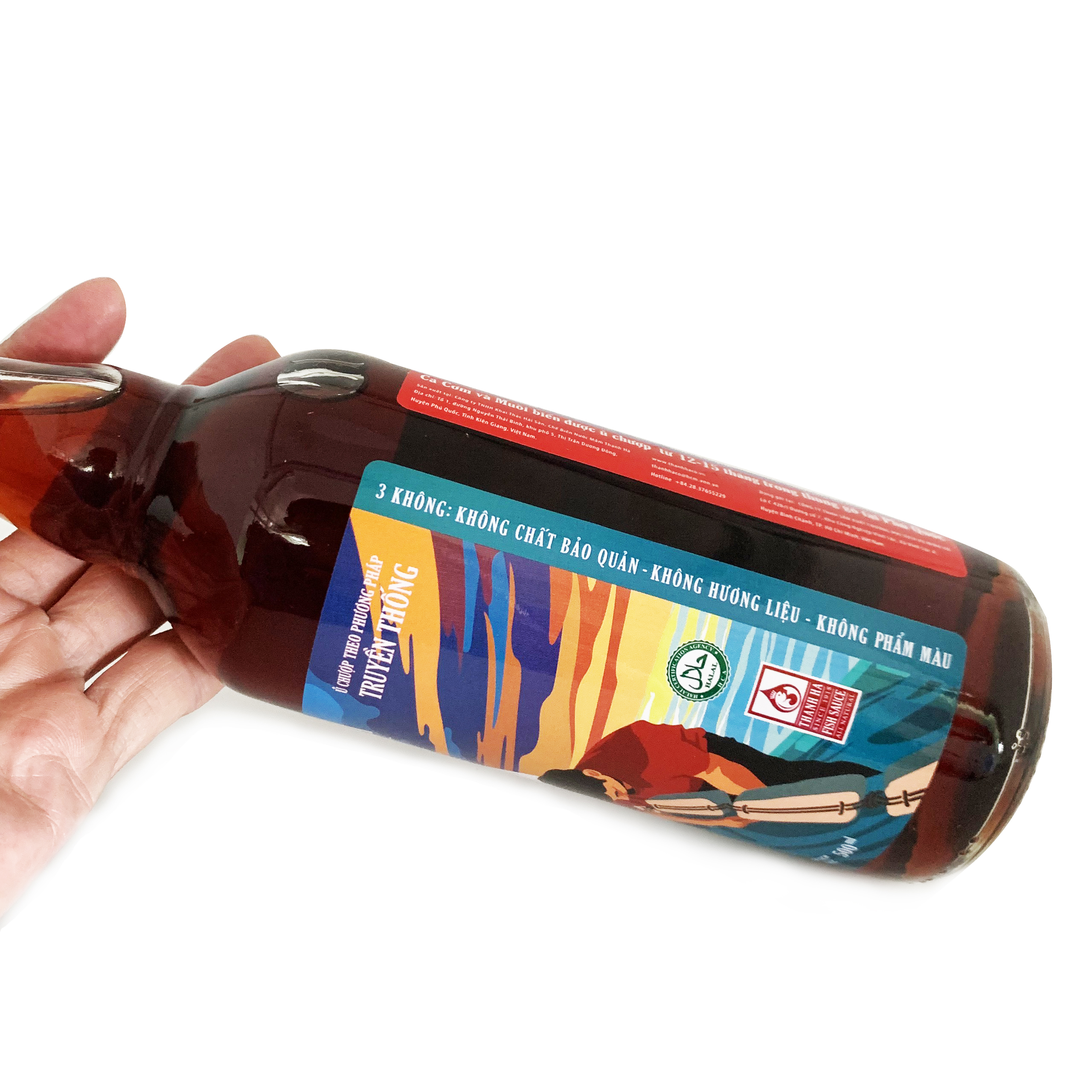 Nước mắm cá cơm Phú Quốc Thanh Hà 20N - 500ml