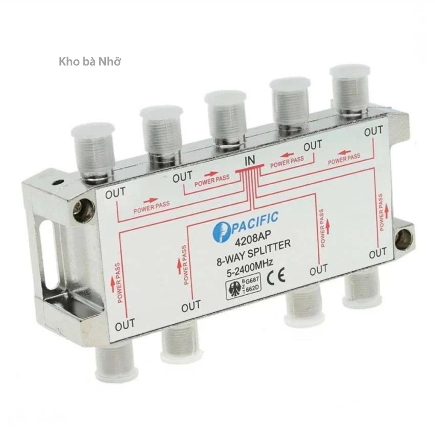 (1-8). Chia Pacific 4208AP (5-2400mhz) hàng chính hãng 2020