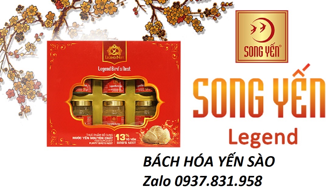 COMBO 2 HỘP SONG YẾN NGUYÊN CHẤT TỔ YẾN 13% CAO CẤP (12 lọ)