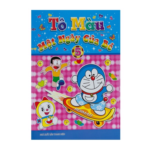 Sách -tô màu - một ngày của bé - tập 6 - 8935072898816