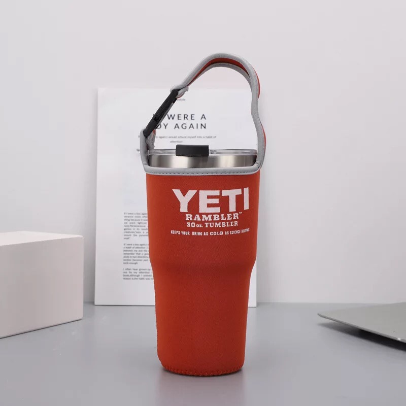 TÚI đựng ly giữ nhiệt 900ml có quai xách - MẪU NGẪU NHIÊN