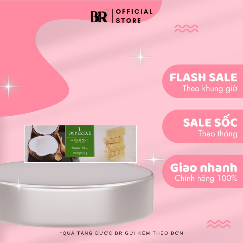 Bánh xốp Imperial 100g
