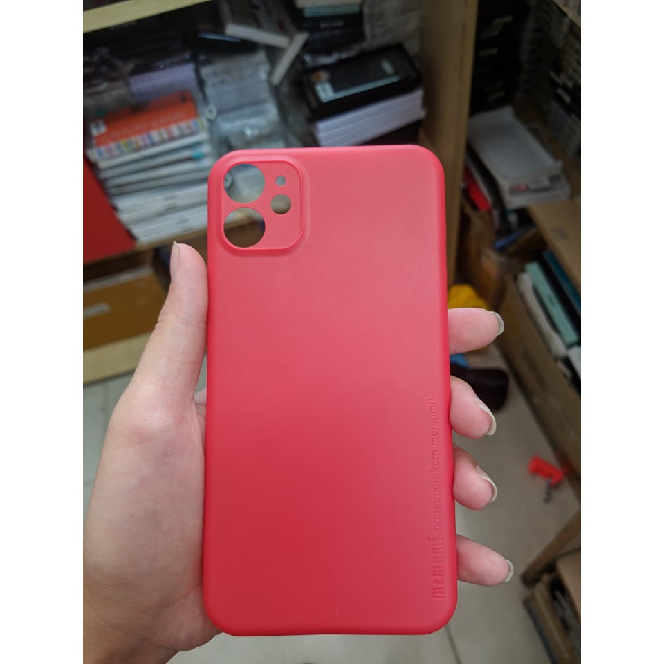 Ốp Lưng iPhone 11 Hiệu Memumi Mỏng Dạng Nhám Mờ Cao Cấp