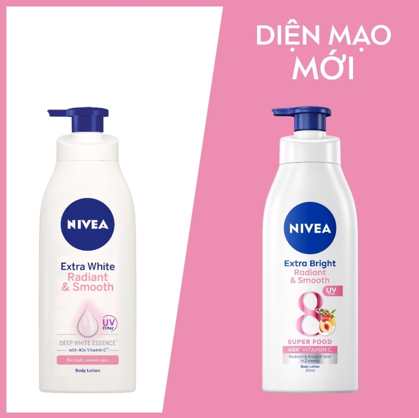 Sữa Dưỡng Thể Trắng Mịn Nivea 350ml