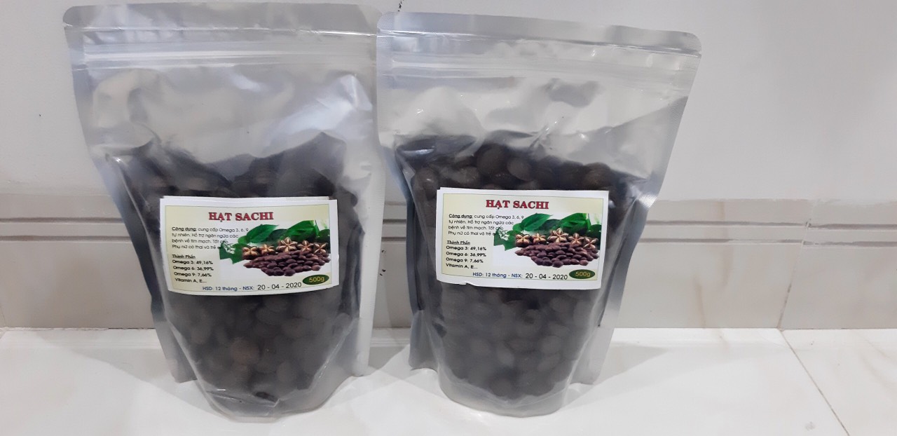 500 Gram Hạt Sachi Rang Sẵn