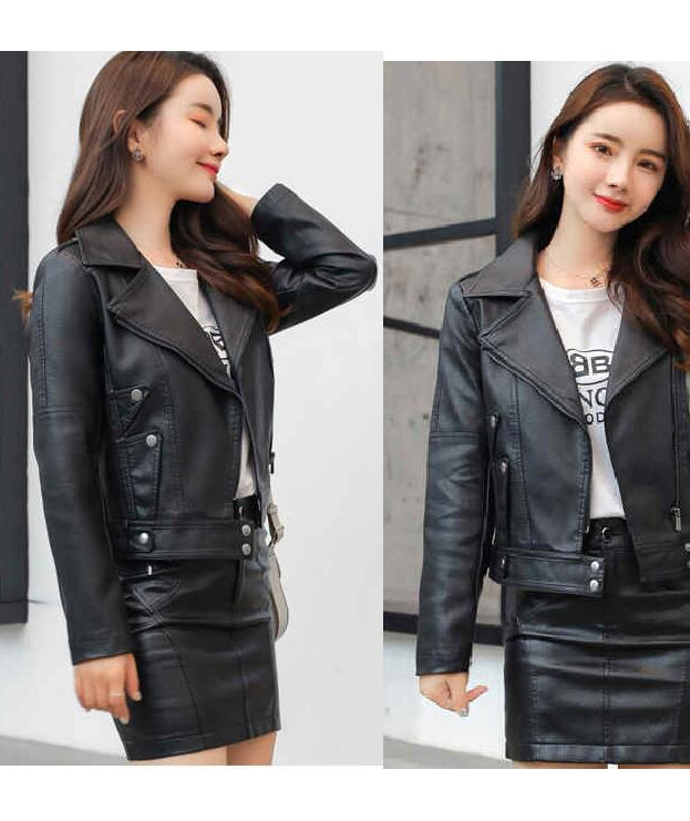 ÁO KHOÁC DA NỮ CAO CẤP- CHẤT DA PU NHẬP  ,CỰC PHONG CÁCH