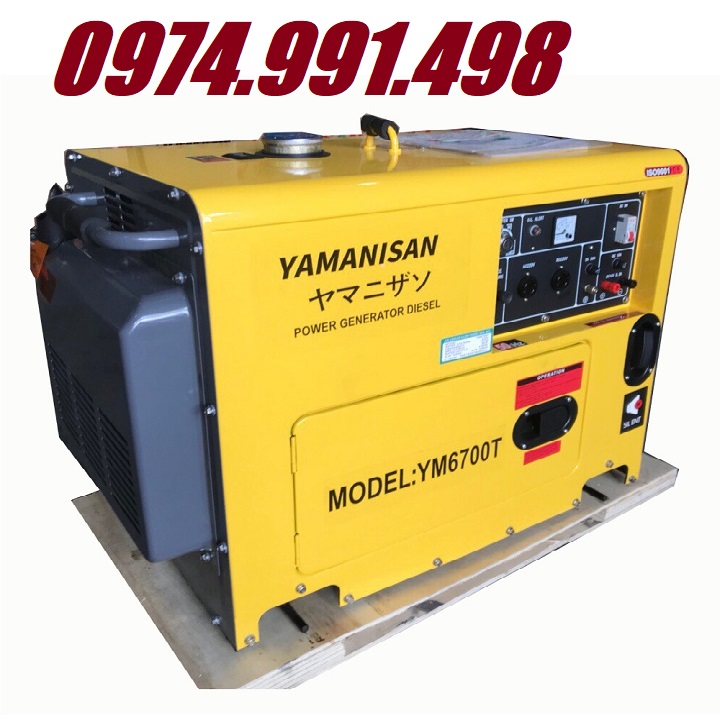 Máy phát điện chạy dầu 5kw yamanisan ym6700t