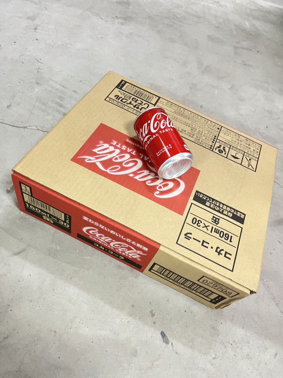 Nước ngọt coca cola nhật bản lon 160ml - Thùng 30 lon