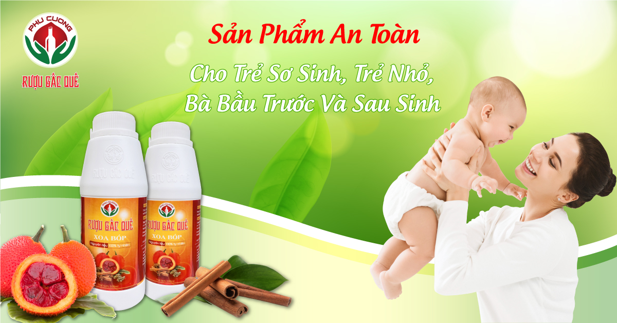 Rược Gấc Quế Xoa bóp Phú Cường