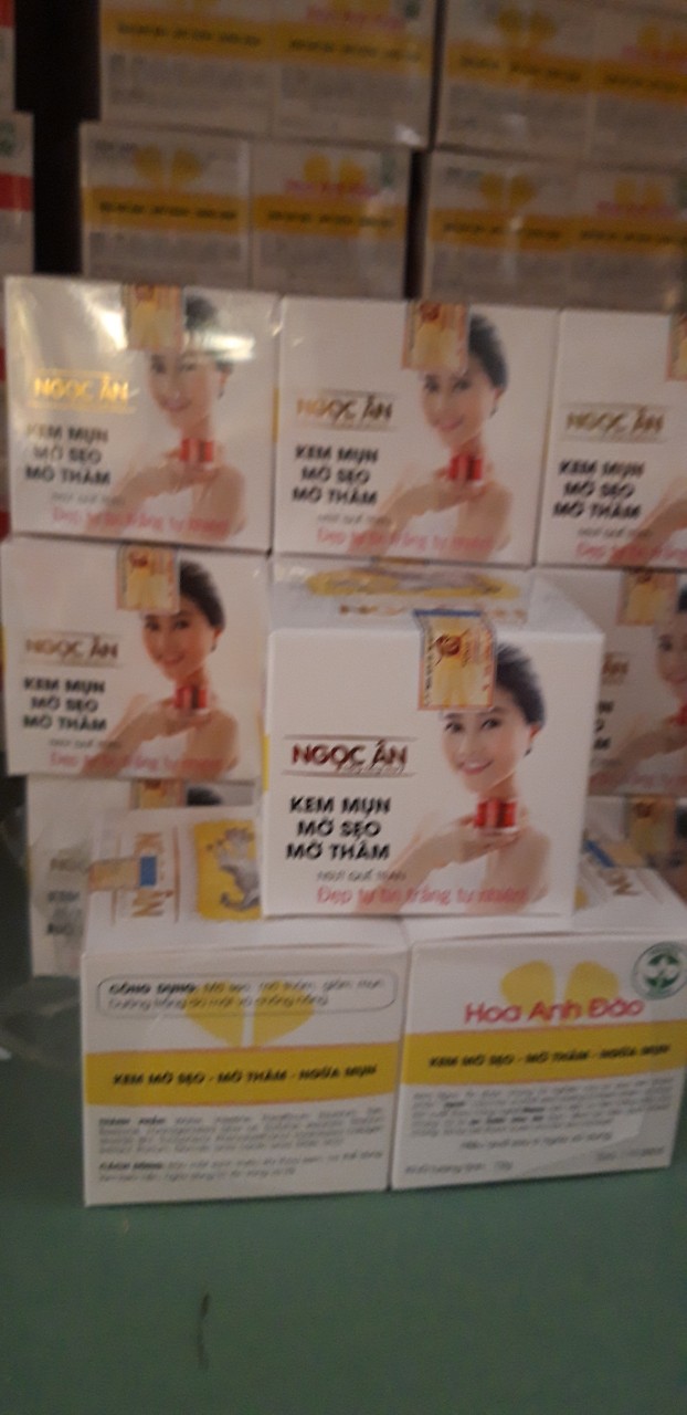 Kem mụn, mờ sẹo, mờ thâm ngọc ân ( 12g )