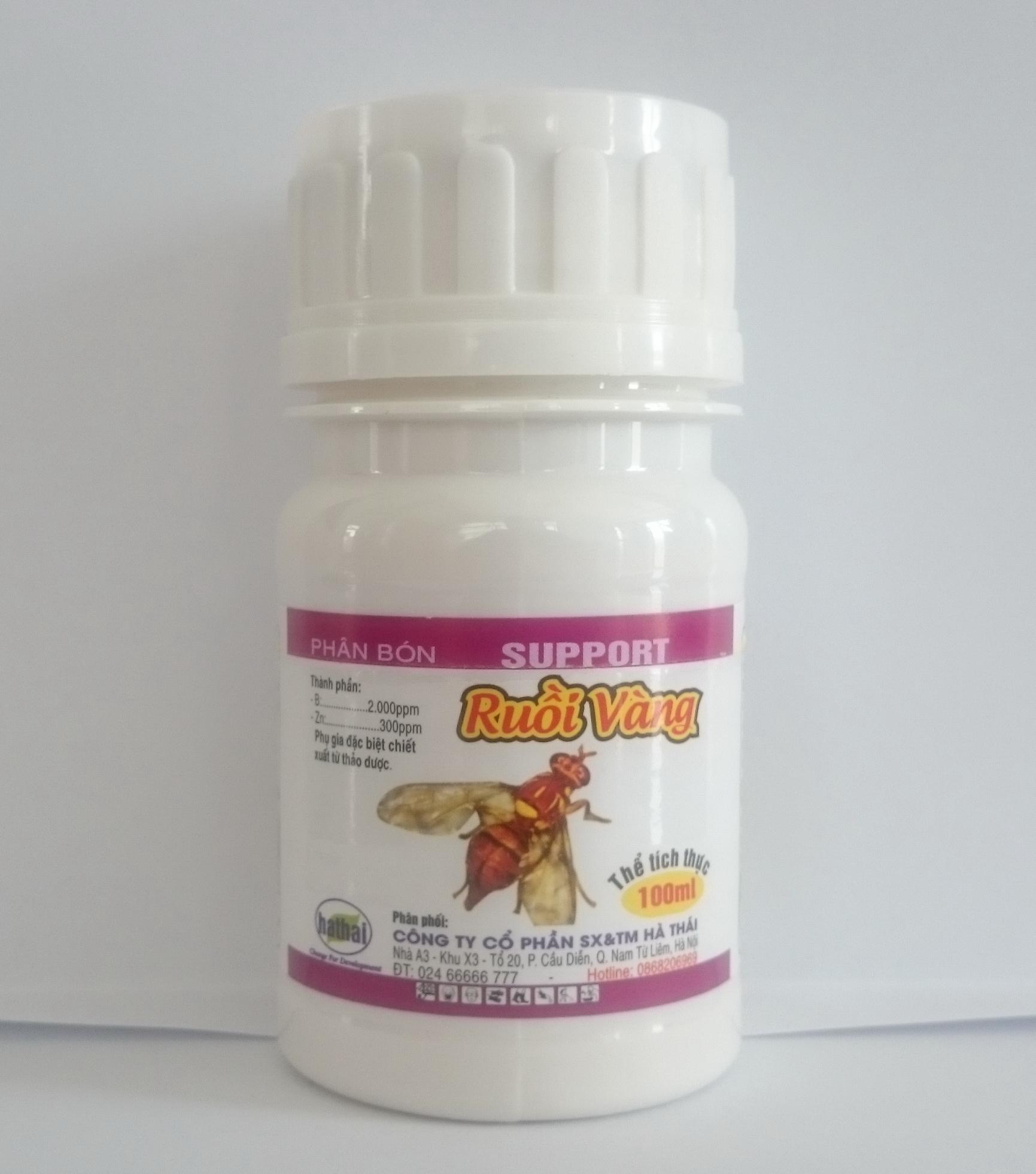 Xua đuổi ruồi vàng Support 100ml  (2 chai)