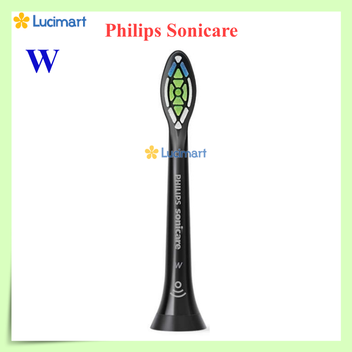 Đầu bàn chải điện Philips Sonicare W Diamond Clean Black [Hàng Mỹ]