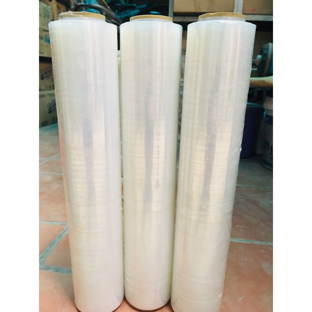 Màng Bọc PE Dài 50cm Màu Trong (Dày 2kg7)