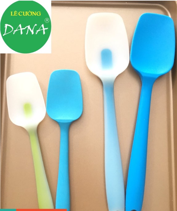 Muỗng silicon đúc 21cm - 28cm