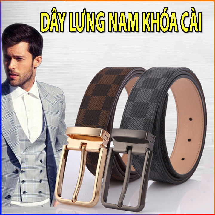 Thắt lưng nam dây da khoá cài sành điệu