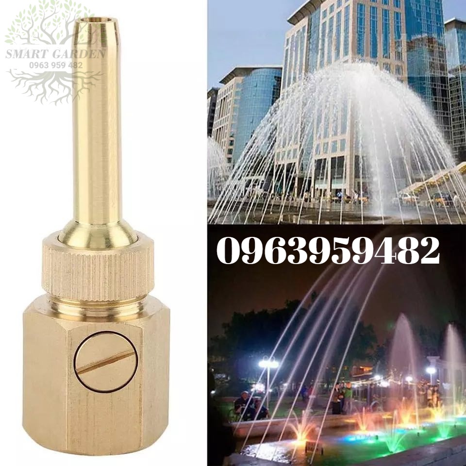 Đầu phun tia nước có van điều áp phi 27mm