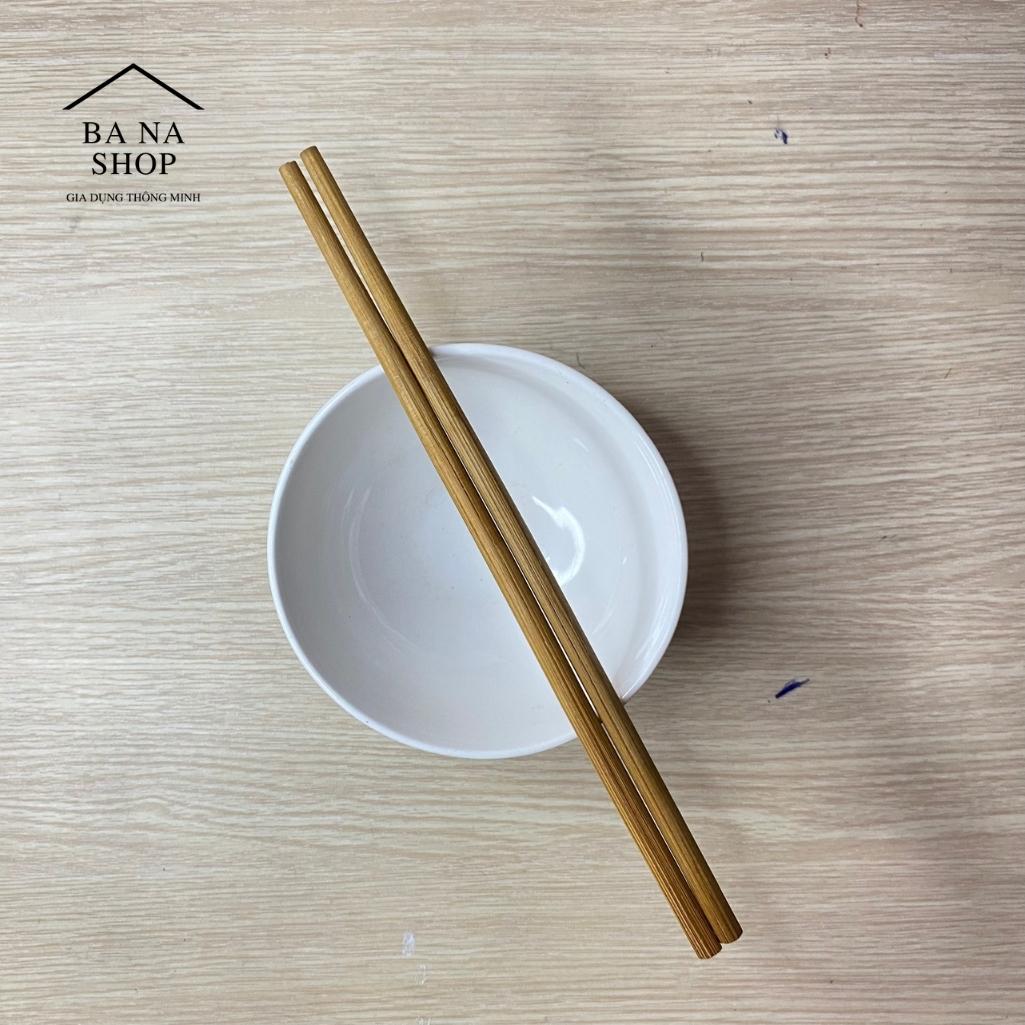 Đũa Tre Đức Việt Vỉ 10 Đôi Đũa Tranh Không Hóa Chất