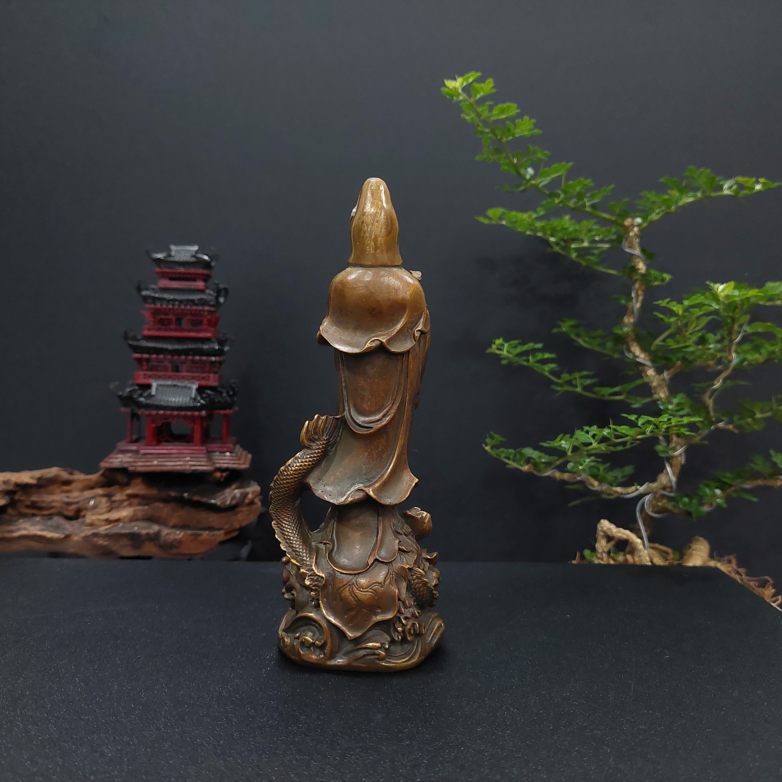 Tượng Đồng Quan Âm Nam Hải ATS23