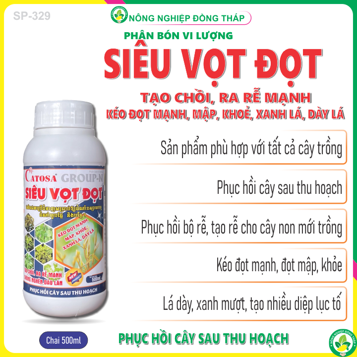 Phân Bón VL GROUP-N SIÊU VỌT ĐỌT (Chai 500ml)