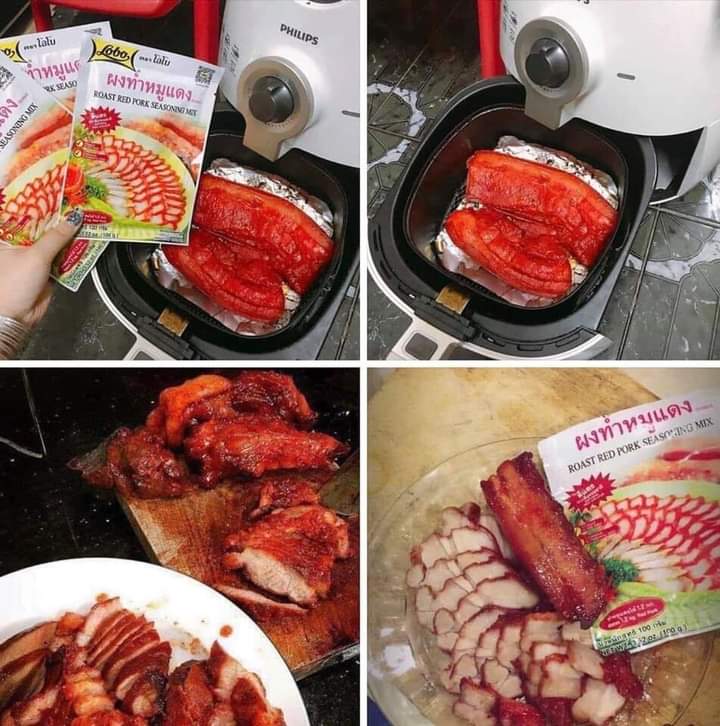 bột ướp thịt xá xíu lobo thái lan gói 100gr