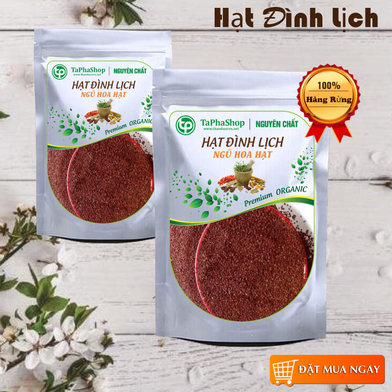 [HOT] Hạt đình lịch (hạt ngũ hoa) 100gr - Thảo Dược Tấn Phát