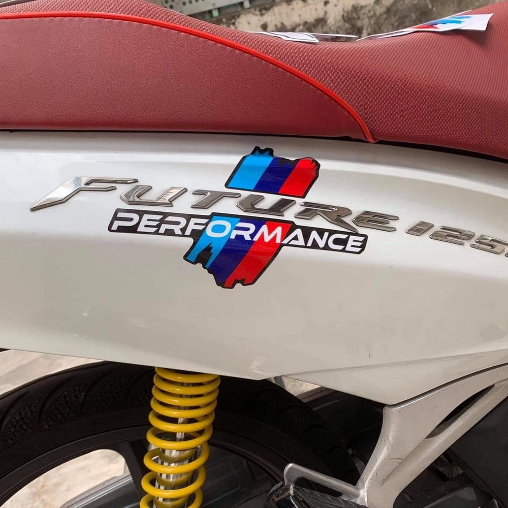 TEM STICKER LOGO Performance DÁN TRANG TRÍ XE CHỐNG THẤM NƯỚC