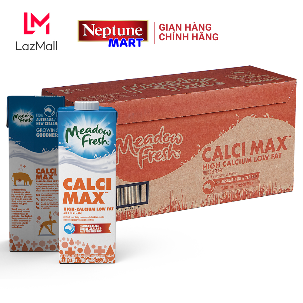 Sữa nhập khẩu Úc Meadow Fresh Giàu CANXI 1L