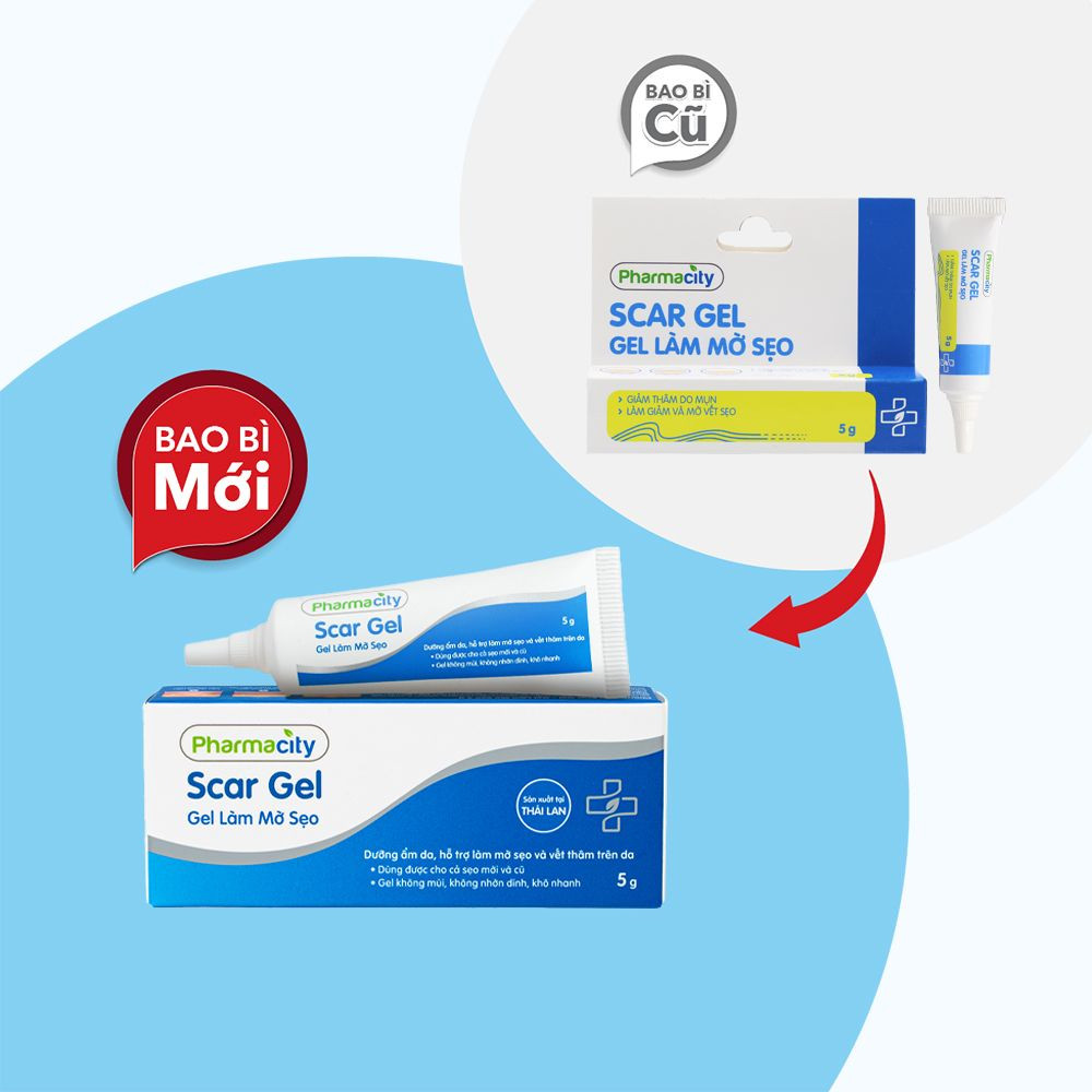Scar gel – Gel làm mờ sẹo Pharmacity 5g