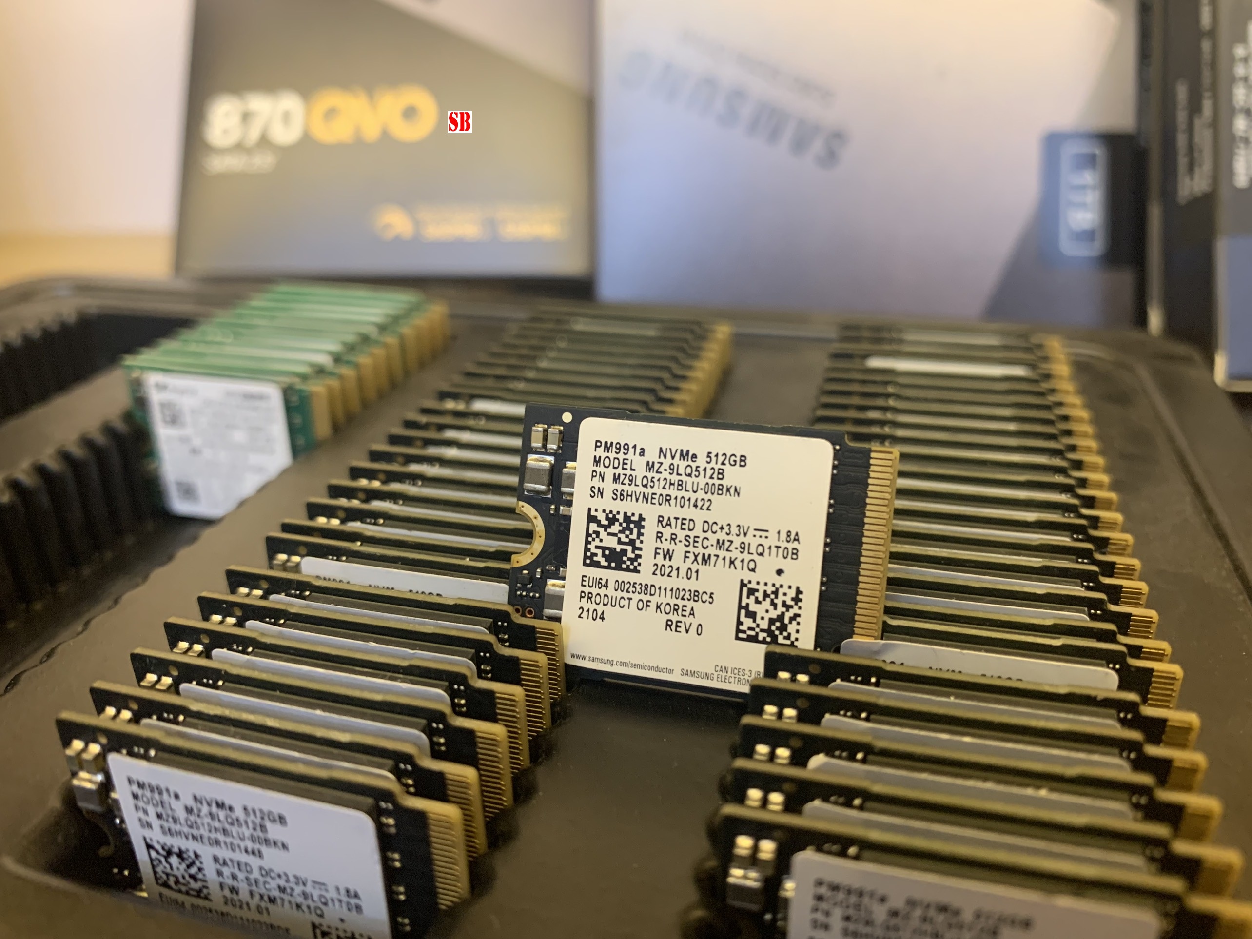 Ổ cứng SSD Samsung M2 2230 PM991a 512GB / 1TB - SSD lắp Surface