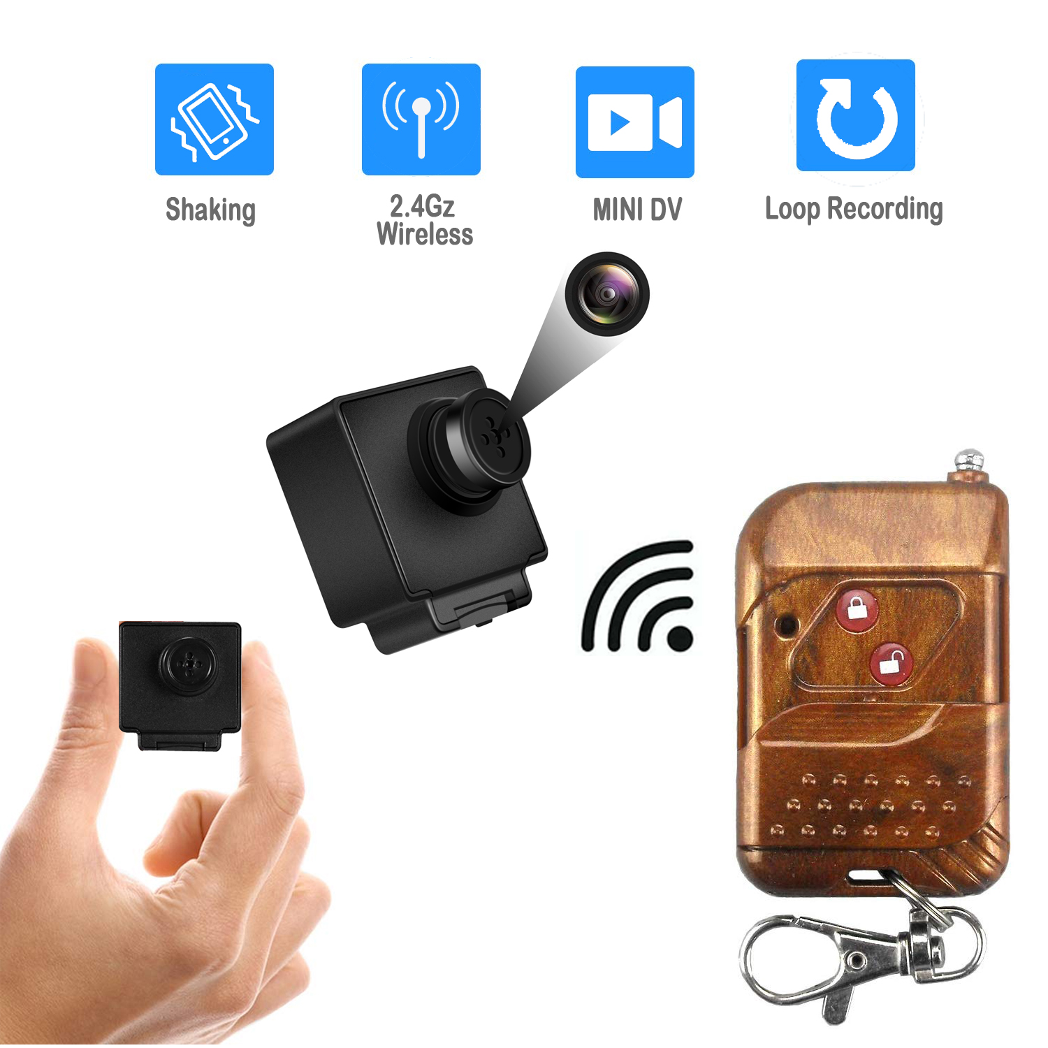 HD Mini DVR Camera 1080P Mini Camera Portable Record Digital Micro DV Recorder Security Camcorder