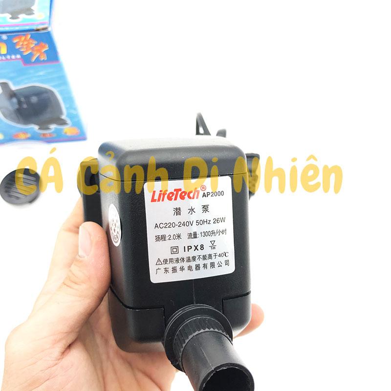 Máy bơm nước hồ cá dạng nằm Lifetech AP 2000