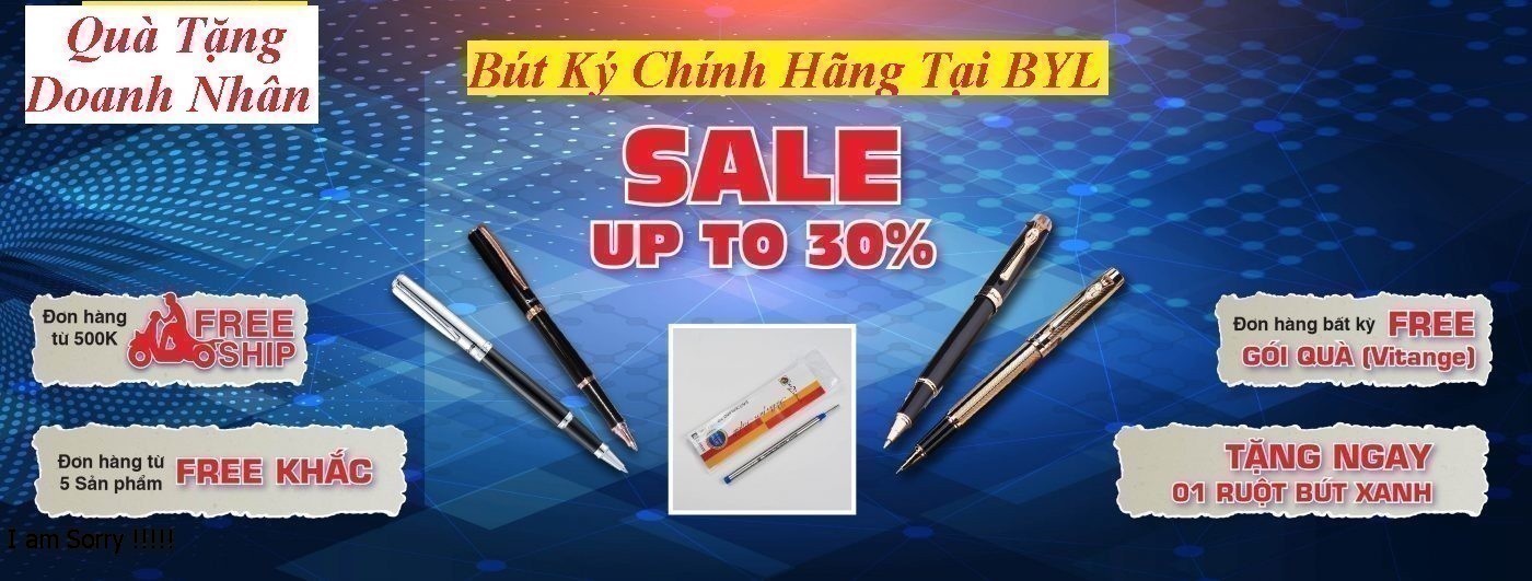 Bút Ký Khắc Tên/Quà Tặng Doanh Nhân